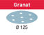 Picture of Abrasive sheet Granat STF D125/8 P40 GR/50